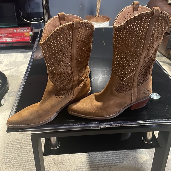 Patricia Nash Shoes - Patricia Nash Leather sue boots